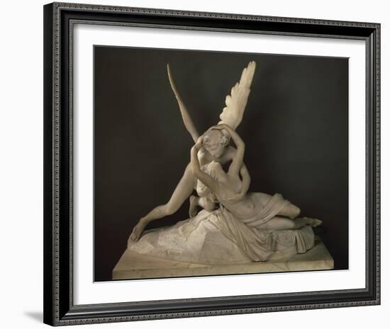 Psyche Ranimee par le Baiser de L'Amour-Antonio Canova-Framed Giclee Print