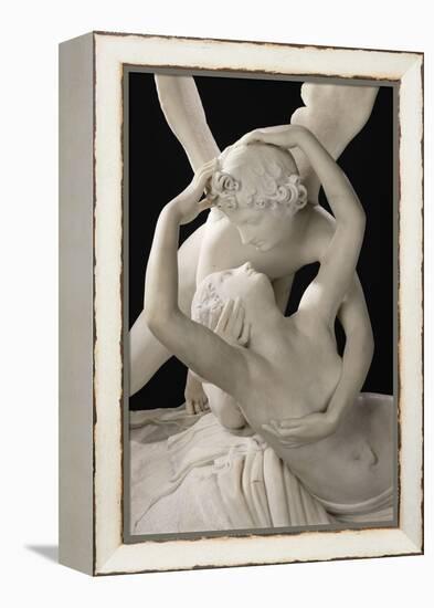 Psyché ranimée par le baiser de l'Amour-Antonio Canova-Framed Premier Image Canvas