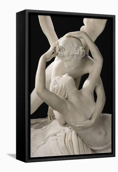 Psyché ranimée par le baiser de l'Amour-Antonio Canova-Framed Premier Image Canvas