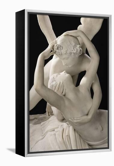 Psyché ranimée par le baiser de l'Amour-Antonio Canova-Framed Premier Image Canvas