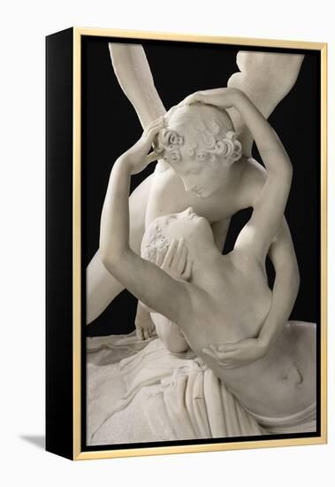 Psyché ranimée par le baiser de l'Amour-Antonio Canova-Framed Premier Image Canvas