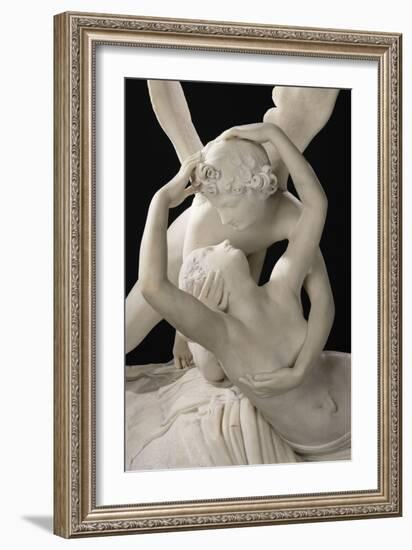 Psyché ranimée par le baiser de l'Amour-Antonio Canova-Framed Giclee Print