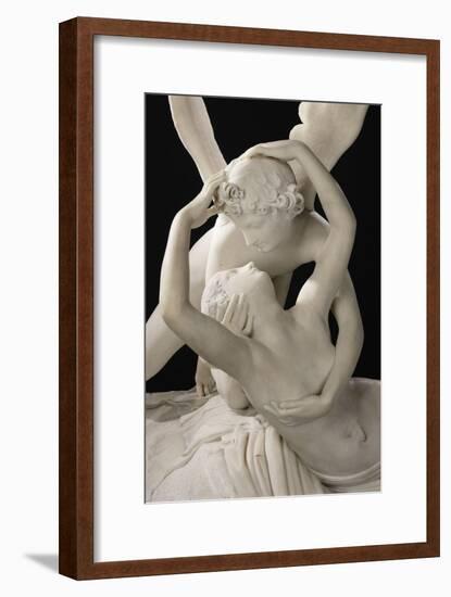 Psyché ranimée par le baiser de l'Amour-Antonio Canova-Framed Giclee Print