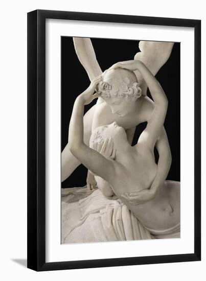 Psyché ranimée par le baiser de l'Amour-Antonio Canova-Framed Giclee Print