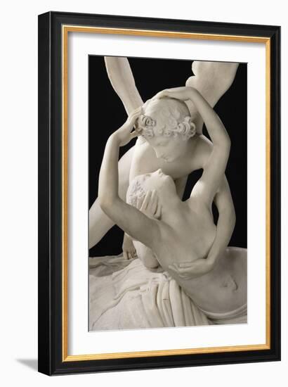Psyché ranimée par le baiser de l'Amour-Antonio Canova-Framed Giclee Print