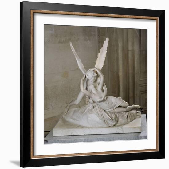 Psyché ranimée par le baiser de l'Amour-Antonio Canova-Framed Giclee Print