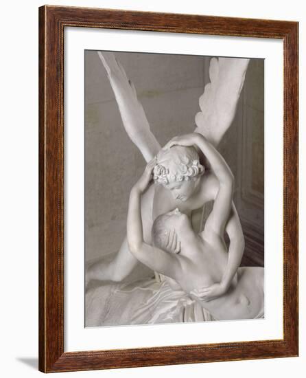 Psyché ranimée par le baiser de l'Amour-Antonio Canova-Framed Giclee Print