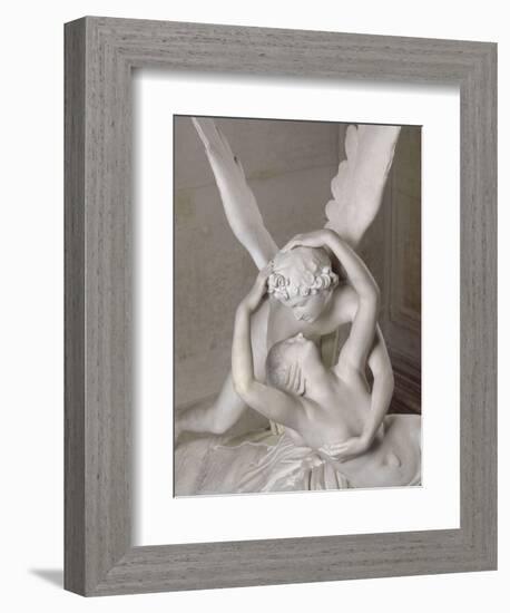 Psyché ranimée par le baiser de l'Amour-Antonio Canova-Framed Giclee Print