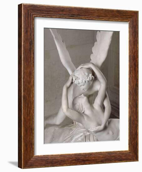 Psyché ranimée par le baiser de l'Amour-Antonio Canova-Framed Giclee Print