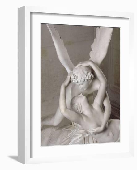 Psyché ranimée par le baiser de l'Amour-Antonio Canova-Framed Giclee Print