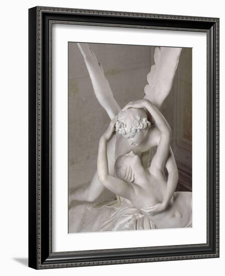 Psyché ranimée par le baiser de l'Amour-Antonio Canova-Framed Giclee Print