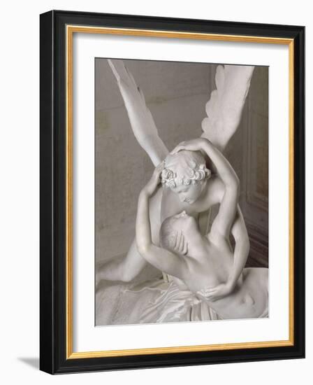 Psyché ranimée par le baiser de l'Amour-Antonio Canova-Framed Giclee Print