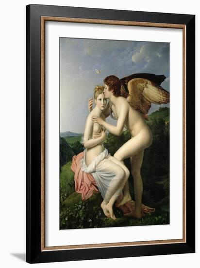 Psyche Receiving the First Kiss of Cupid, 1798-Francois Gerard-Framed Giclee Print