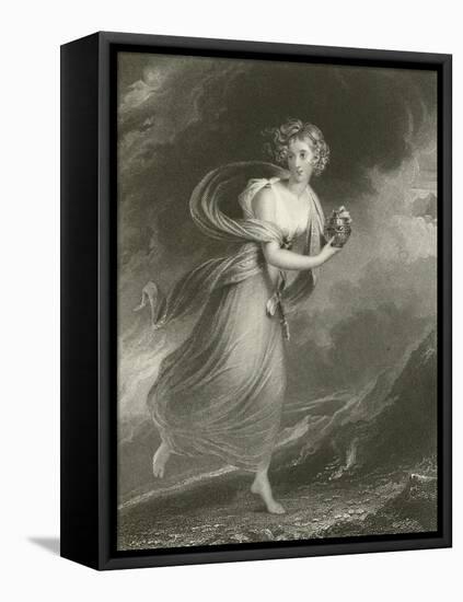 Psyche, Returning from the Realms of Pluto-Sir William Beechey-Framed Premier Image Canvas