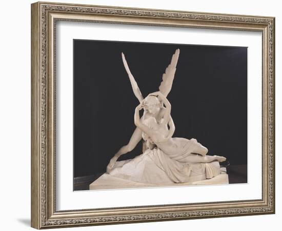 Psyche Revived by the Kiss of Love, 1787-93-Antonio Canova-Framed Giclee Print