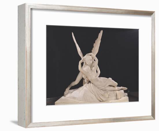 Psyche Revived by the Kiss of Love, 1787-93-Antonio Canova-Framed Giclee Print