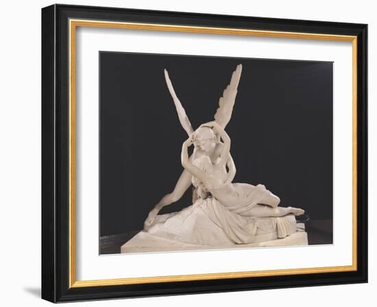 Psyche Revived by the Kiss of Love, 1787-93-Antonio Canova-Framed Giclee Print