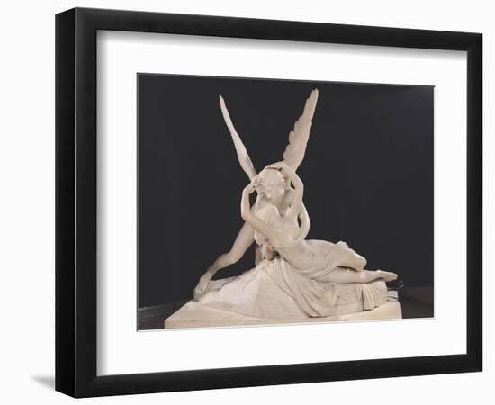 Psyche Revived by the Kiss of Love, 1787-93-Antonio Canova-Framed Giclee Print