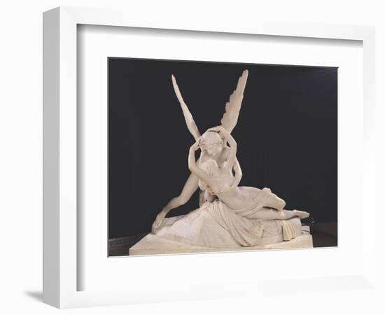 Psyche Revived by the Kiss of Love, 1787-93-Antonio Canova-Framed Giclee Print