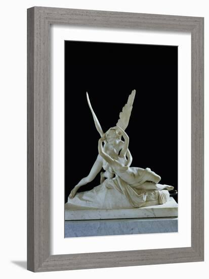 Psyche Revived by the Kiss of Love, 1787-Antonio Canova-Framed Giclee Print