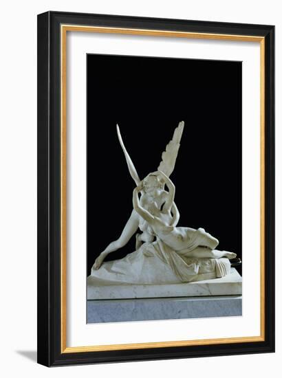 Psyche Revived by the Kiss of Love, 1787-Antonio Canova-Framed Giclee Print