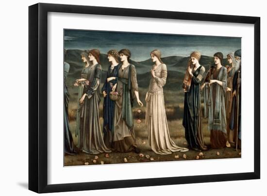 Psyche-Edward Burne-Jones-Framed Giclee Print