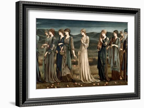 Psyche-Edward Burne-Jones-Framed Giclee Print