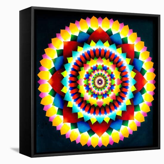 Psychedelic Mandala, 1969-Larry Smart-Framed Stretched Canvas