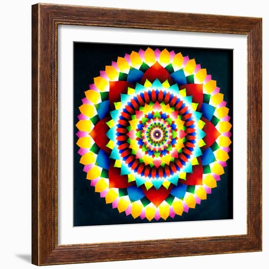 Psychedelic Mandala, 1969-Larry Smart-Framed Giclee Print