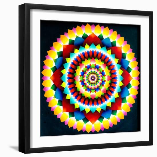 Psychedelic Mandala, 1969-Larry Smart-Framed Giclee Print