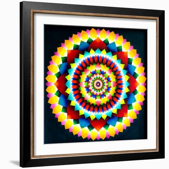 Psychedelic Mandala, 1969-Larry Smart-Framed Giclee Print