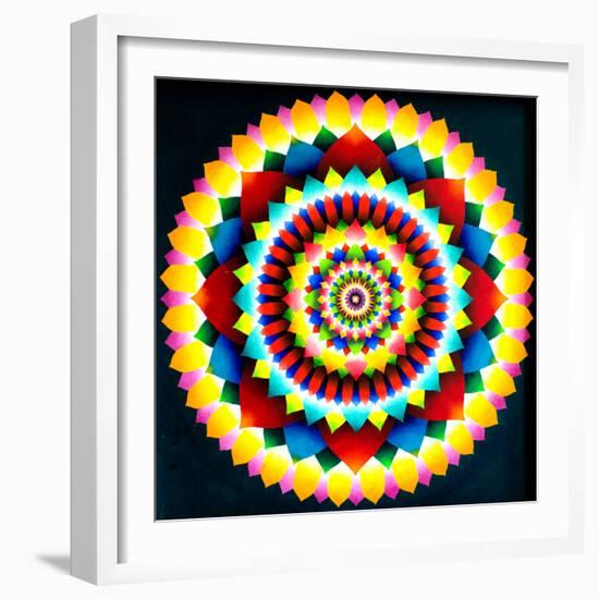 Psychedelic Mandala, 1969-Larry Smart-Framed Giclee Print