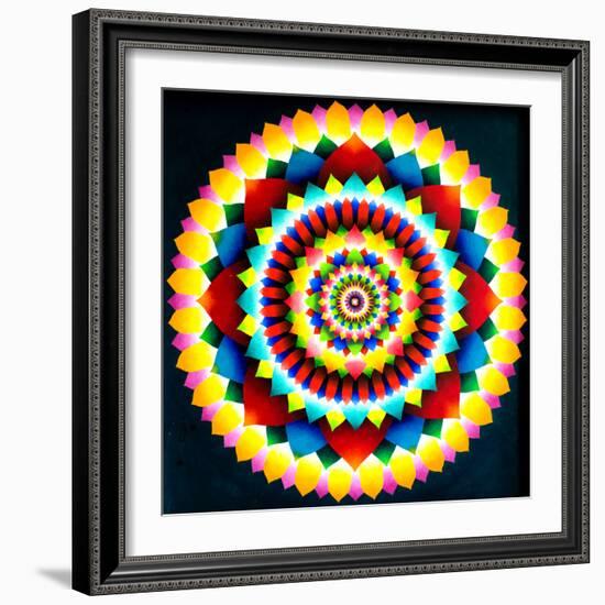 Psychedelic Mandala, 1969-Larry Smart-Framed Giclee Print