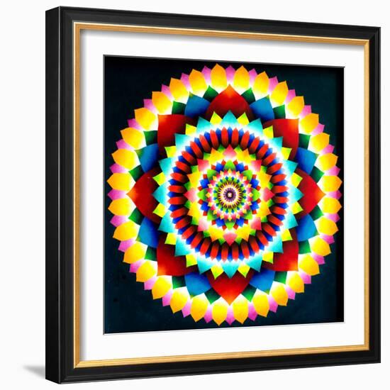 Psychedelic Mandala, 1969-Larry Smart-Framed Giclee Print