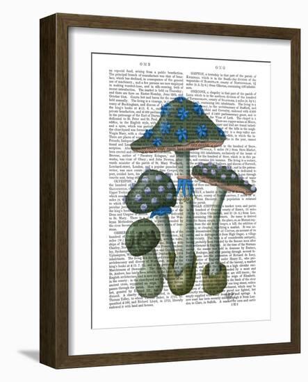 Psychedelic Mushrooms 1-Fab Funky-Framed Art Print