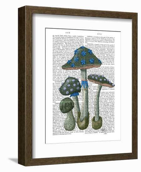 Psychedelic Mushrooms 1-Fab Funky-Framed Art Print