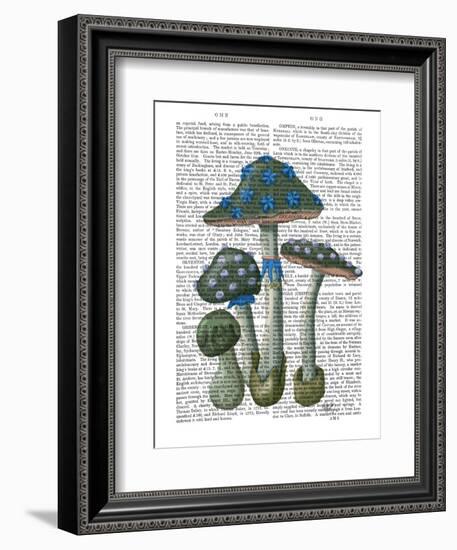 Psychedelic Mushrooms 1-Fab Funky-Framed Art Print