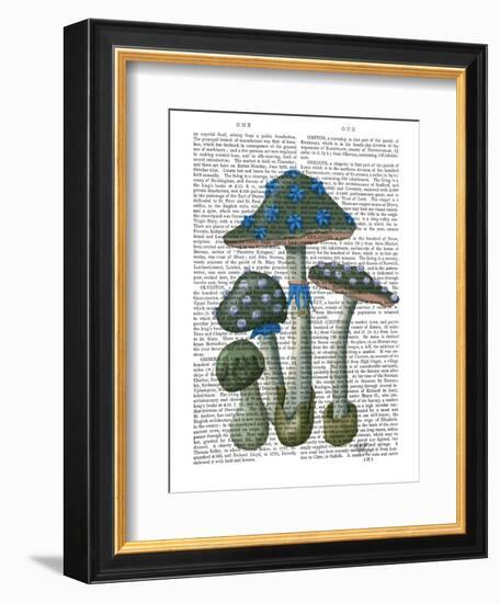 Psychedelic Mushrooms 1-Fab Funky-Framed Art Print