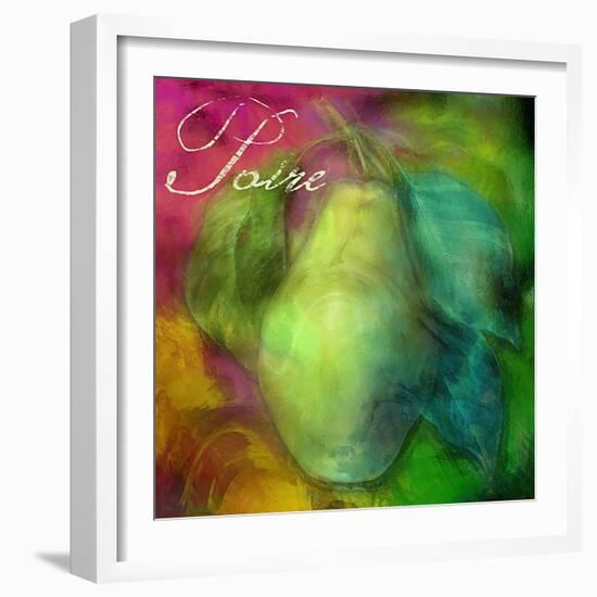 Psychedelic Pear-Mindy Sommers-Framed Giclee Print