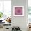 Psychedelic Pink-Nemosdad-Framed Art Print displayed on a wall