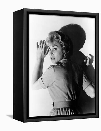 PSYCHO, 1960 directed by ALFRED HITCHCOCK Janet Leigh (b/w photo)-null-Framed Stretched Canvas