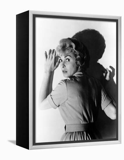 PSYCHO, 1960 directed by ALFRED HITCHCOCK Janet Leigh (b/w photo)-null-Framed Stretched Canvas