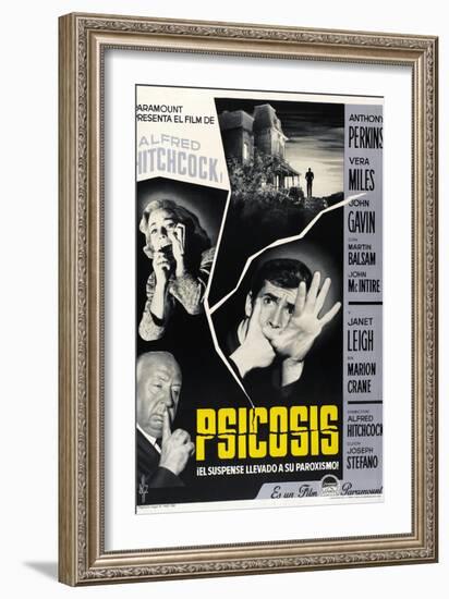 Psycho (aka Psicosis)-null-Framed Art Print