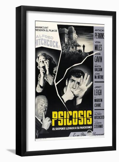 Psycho (aka Psicosis)-null-Framed Art Print