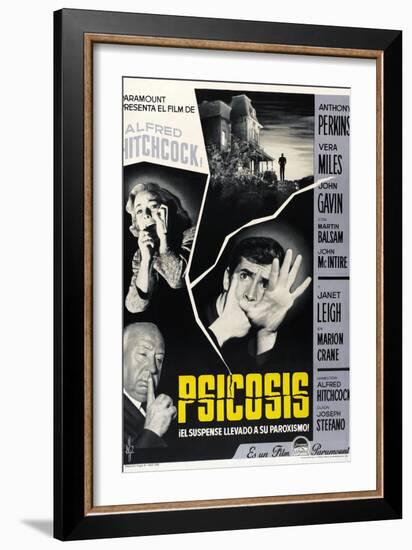 Psycho (aka Psicosis)-null-Framed Art Print