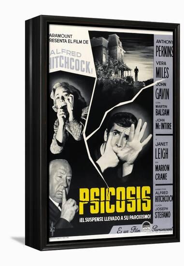 Psycho (aka Psicosis)-null-Framed Stretched Canvas