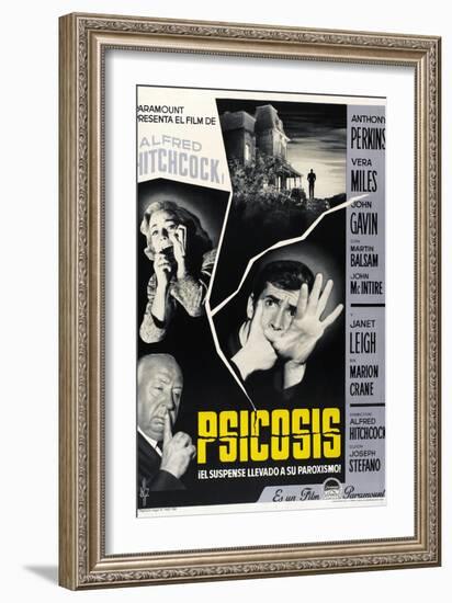Psycho (aka Psicosis)-null-Framed Premium Giclee Print