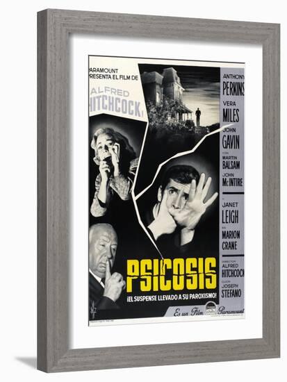 Psycho (aka Psicosis)-null-Framed Premium Giclee Print