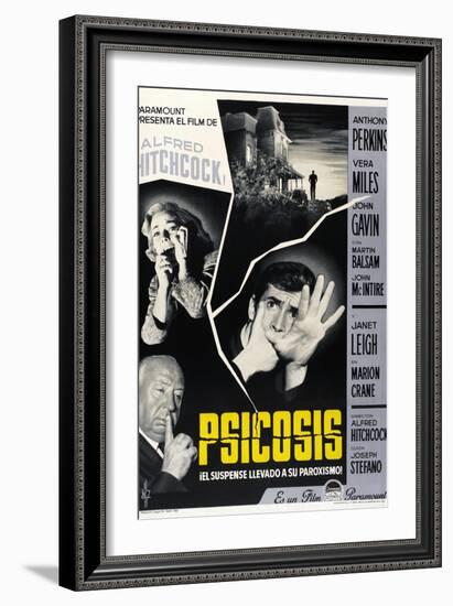 Psycho (aka Psicosis)-null-Framed Premium Giclee Print