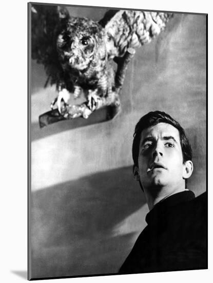 Psycho, Anthony Perkins, 1960-null-Mounted Photo